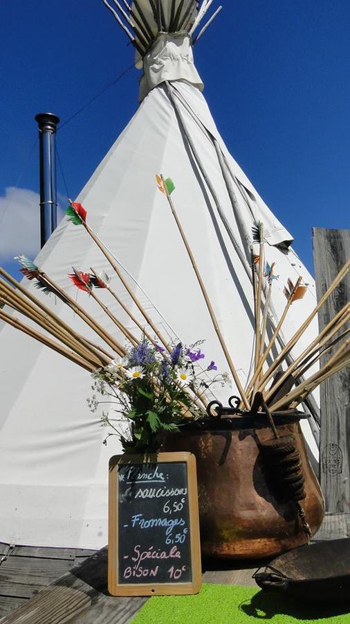 Village Tipi La Féclaz Buitenkant foto